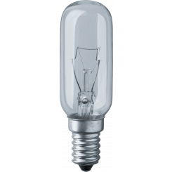 Лампа накаливания специального назначения РН 40вт 230в Е14 T25L CL для кухонных вытяжек и ночников