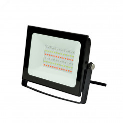 ULF-F60-30W/RGB IP65 200-240В BLACK Прожектор светодиодный. Мультиколор. Пульт ДУ (в/к). Корпус черный. TM Uniel
