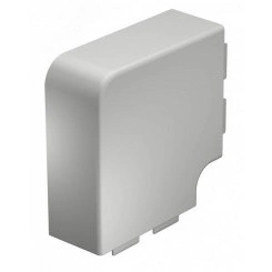 Крышка плоского угла кабельного канала WDK 60x130 мм (ПВХ, светло-серый) Крышка плоского угла кабельного канала WDK 60x130 мм (ПВХ, светло-серый)