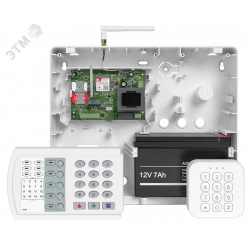 Прибор охранно-пожарный Контакт GSM-14А v.2 в корпусе под АКБ 7 Ач с microUSB