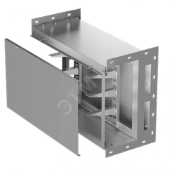ККБ-П-0.95/0.6-2 L=2м S=1.5мм Короб кабельный блочный (рама 63х5мм краска обшивка оцинкованная)