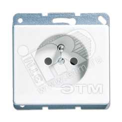 Розетка штепсельная белая франко-бельгийский стандарт Розетка штепсельная белая франко-бельгийский стандарт
