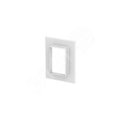 Настенная стыковая рамка кабельного канала Rapid 80 70x110 мм (алюминий, белый)