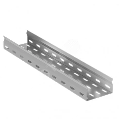 ЛЛПуц250х65 L=2м S=1,5мм Лоток листовой усиленный перфорированный оцинкованный ЛЛПуц250х65 L=2м S=1,5мм Лоток листовой усиленный перфорированный оцинкованный