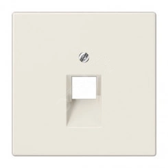 Накладка для 1-ой телефонной/компютерной розетки IAE/UAE (1 x 8-пол.) Серия LS990 Материал- термопласт Цвет- слоновая кость Накладка для 1-ой телефонной/компютерной розетки IAE/UAE (1 x 8-пол.) Серия LS990 Материал- термопласт Цвет- слоновая кость