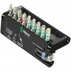 Набор бит с битодержателем Bit-Check 10 Stainless 1 нержавеющая сталь 10 предметов Набор бит с битодержателем Bit-Check 10 Stainless 1 нержавеющая сталь 10 предметов