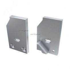 Заглушка для ALM-GLASS-10 левая с отверстием (ARL, Металл)