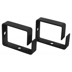 Кольцо организационное для укладки кабеля 65х45 мм, металлическое, цвет черный (RAL 9004) Кольцо организационное для укладки кабеля 65х45 мм, металлическое, цвет черный (RAL 9004)