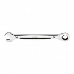 Ключ рожково-накидной с трещоткой 14 мм