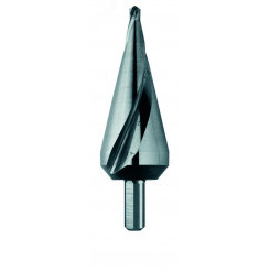 Сверло конусное, HSS, d 5-31 мм, спиральная канавка, трехплоскостной хвостовик, CBN шлифовка