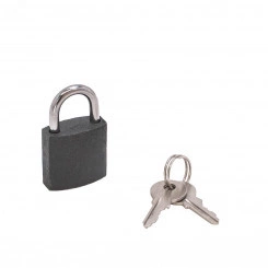 Замок навесной с цилиндровым механизмом секрета, СТАНДАРТ HG-325 серый Замок навесной с цилиндровым механизмом секрета, СТАНДАРТ HG-325 серый