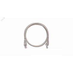 Патч-корд U/UTP 4 пары Кат.5e 2хRJ45/8P8C T568B 7х0.205мм PVC серый 2м Патч-корд U/UTP 4 пары Кат.5e 2хRJ45/8P8C T568B 7х0.205мм PVC серый 2м