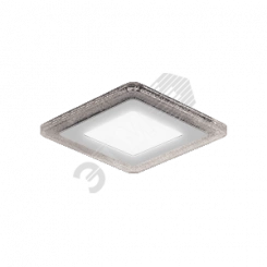 Светильник светодиодный встраиваемый ДВО-6+3 Вт 540 Лм 4000К Квадрат IP20 3 режима LED монтажный d120 мм 143х143х31 мм 180-265 В Bubbles Gauss Светильник светодиодный встраиваемый ДВО-6+3 Вт 540 Лм 4000К Квадрат IP20 3 режима LED монтажный d120 мм 143х143х31 мм 180-265 В Bubbles Gauss