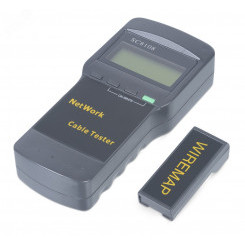 Тестер для витой пары, коаксиала, телефона, USB, 1394 (батарея в комплекте, светодиод состояния)