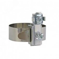 Хомут заземления д 5-48 мм (нерж. сталь)  (Длина ленты: 21 см)