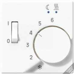 Накладка для регулятора подогрева пола Серия A500 Материал- термопласт Цвет- слоновая кость Накладка для регулятора подогрева пола Серия A500 Материал- термопласт Цвет- слоновая кость