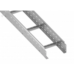 Лоток лестничный LT 300х100 L=3м S=1,5мм оцинк.