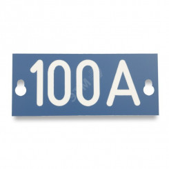 Табличка номинального тока ''100A'', 145х60х1.5мм
