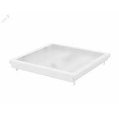 Светодиодный светильник ДВО для потолка Cesal 600*600*62 36 ВТ 4000К IP40 с функцией аварийного освещения