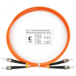 Шнур оптический duplex 1,5м ST-ST 62,5/125 mm LSZH FOP-62-ST-ST-1,5m Шнур оптический duplex 1,5м ST-ST 62,5/125 mm LSZH FOP-62-ST-ST-1,5m