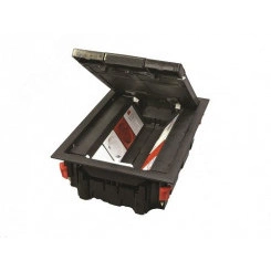 Напольный лючок на 8 постов (45х45 мм), пластиковый LUK/8 Напольный лючок на 8 постов (45х45 мм), пластиковый LUK/8