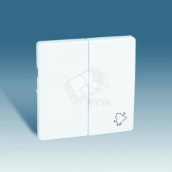 Клавиши (2 шт) с пиктограммой звонок для 75301-39, S82,82N белый Клавиши (2 шт) с пиктограммой звонок для 75301-39, S82,82N белый