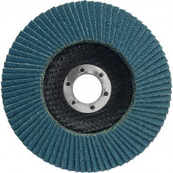 Круг лепестковый торцевой циркониевый плоский, 125 мм P 120