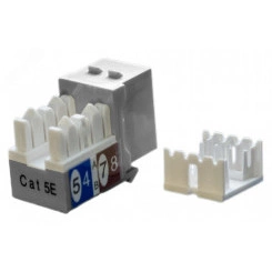 Вставка KJ9-8P8C-C5e-90-GY Keystone Jack RJ-45(8P8C) категория 5e серая Вставка KJ9-8P8C-C5e-90-GY Keystone Jack RJ-45(8P8C) категория 5e серая