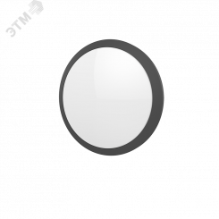 Светильник светодиодный ДБО-15Вт 4000К NERO Flex Черный
