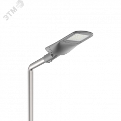 Светильник светодиодный ДКУ-160Вт IP66 19200Лм 2700К Tornado серый Plaza