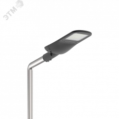 Светильник светодиодный ДКУ-80Вт IP66 10800Лм 5000К Tornado черный Plaza