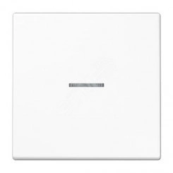 Клавиша 1-я для выключателей и кнопок с окошком для подсветки. Серия LS990 Материал- дуропласт Цвет- белый Клавиша 1-я для выключателей и кнопок с окошком для подсветки. Серия LS990 Материал- дуропласт Цвет- белый