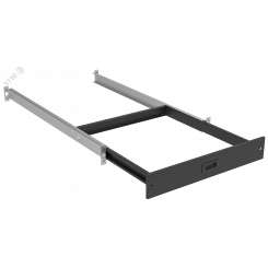 Панель выдвижная для цоколя 800х1000мм черная ITK by ZPAS