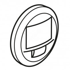 Celiane Лицевая панель датчика движения двухпроводного 250Вт без нейтрали ручное управление 067226 белый Celiane Лицевая панель датчика движения двухпроводного 250Вт без нейтрали ручное управление 067226 белый