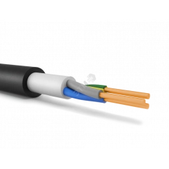 Кабель силовой ВВГнг(А)-LSLTx 3х2.5(ок) (N.PE)-0.660 однопроволочный