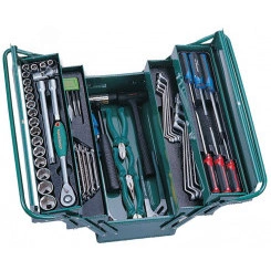 Набор инструмента универсальный 1/2''DR в ящике, 66 предметов Набор инструмента универсальный 1/2''DR в ящике, 66 предметов