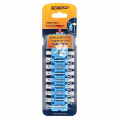 Дюбель Multi 6 нейлон с шурупом универсальным 4x40 (16 шт.) Дюбель Multi 6 нейлон с шурупом универсальным 4x40 (16 шт.)
