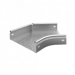 Угол плоский плавный универсальный 45 град. к лотку 200х50, толщ. 1,2 мм, Сендзимир цинк Угол плоский плавный универсальный 45 град. к лотку 200х50, толщ. 1,2 мм, Сендзимир цинк