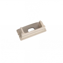 Крышка торцевая для накладного профиля с отверстием Вартон Крышка торцевая для накладного профиля с отверстием Вартон