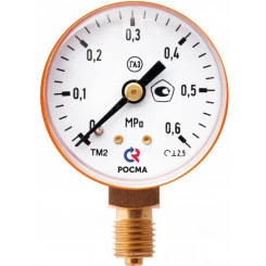 Манометр сварочный радиальный ТМ-210Р.00 0...16 МРа М12x1.5 кл.2.5. ГАЗ ч/к