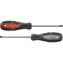 Отвертка ''Мастер'', CrV сталь, прорезиненная ручка 8х150 мм SL Отвертка ''Мастер'', CrV сталь, прорезиненная ручка 8х150 мм SL