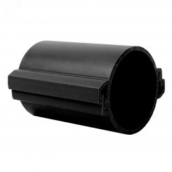 Труба гладкая разборная ПНД 110 мм (450Н), черная EKF PROxima