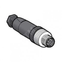 М12 ПРЯМ. РАЗЪЕМ 5 ШТЫРЕЙ