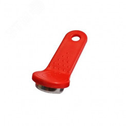 Ключ RW1990 перезаписываемый заготовка стандарта  DS1990 (красная)