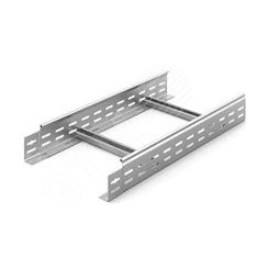 Лестничный лоток замковый 300х80х3000, толщ. 1,5 мм, Сендзимир цинк