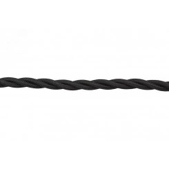 Ретро провод 3х1.5 черный(10м)