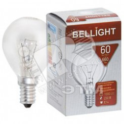 Лампа накаливания декоративная ДШ 60Вт 230В Е14 (шар) цветная упаковка