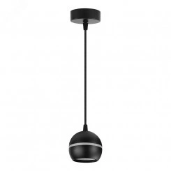 Светильник ДСО-15w GX53 без лампы на подвесе черный