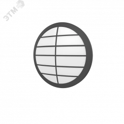 Светильник светодиодный ДБО-25Вт 4000К NERO Flex Черный Microwave sensor