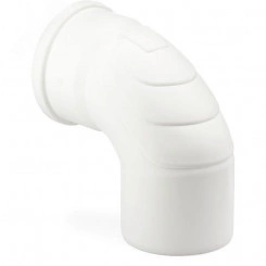 Отвод канализационный 110х87 град, длинный Отвод канализационный 110х87 град, длинный